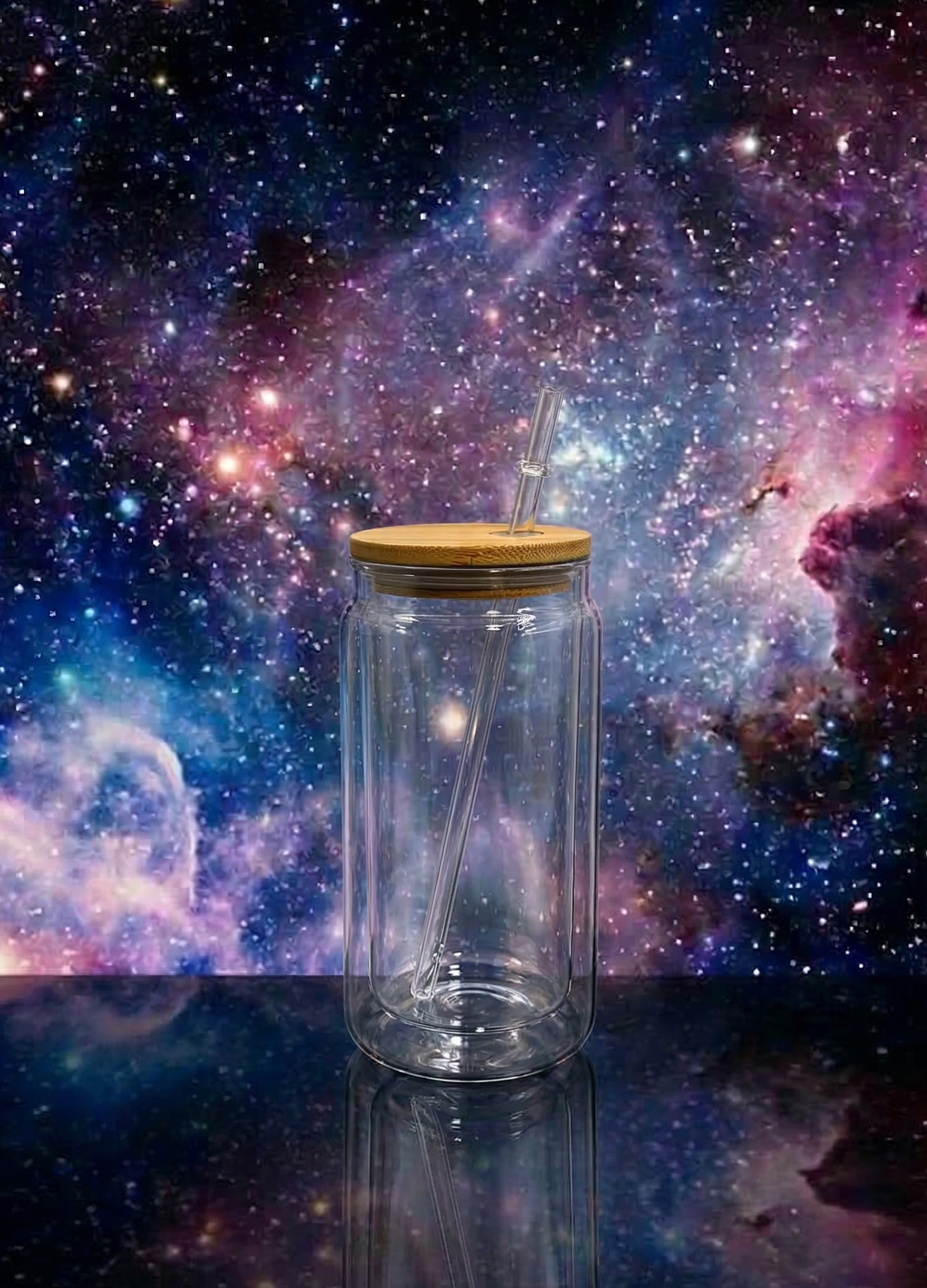 16 oz Acrylic Tumbler Snow Globe