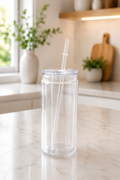 20 oz Acrylic Tumbler Snow Globe