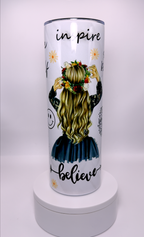 Inspire Believe Affirmation 20 oz Stainless Steel Tumbler