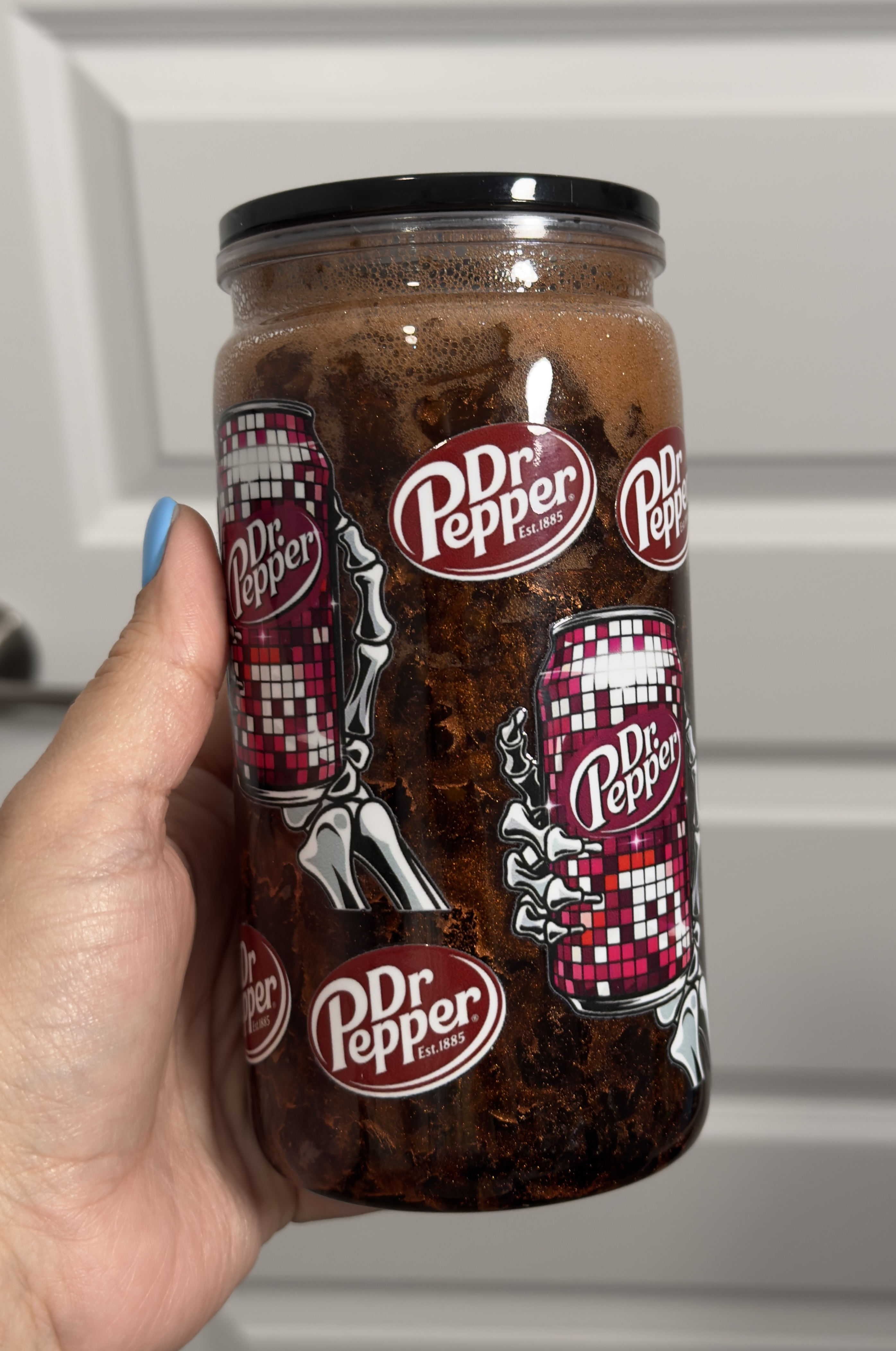 16 oz Dr. Pepper Snow Globe