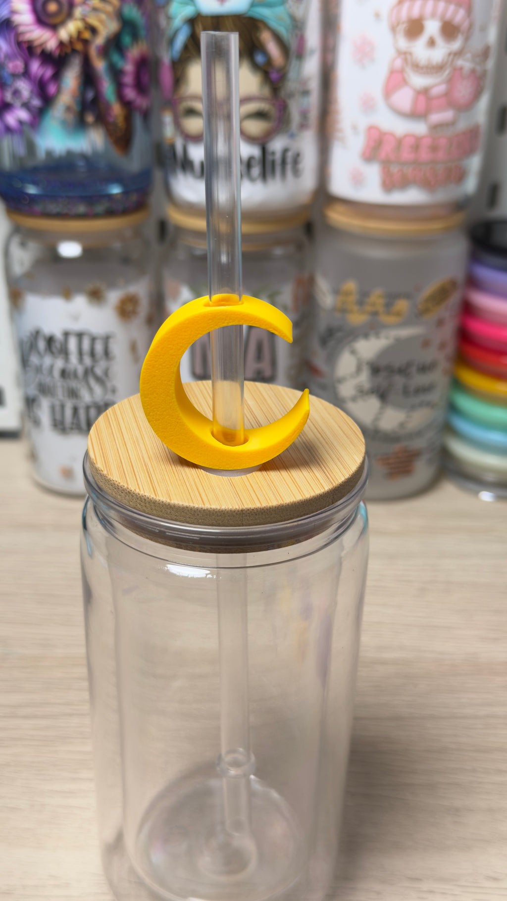 Straw toppers