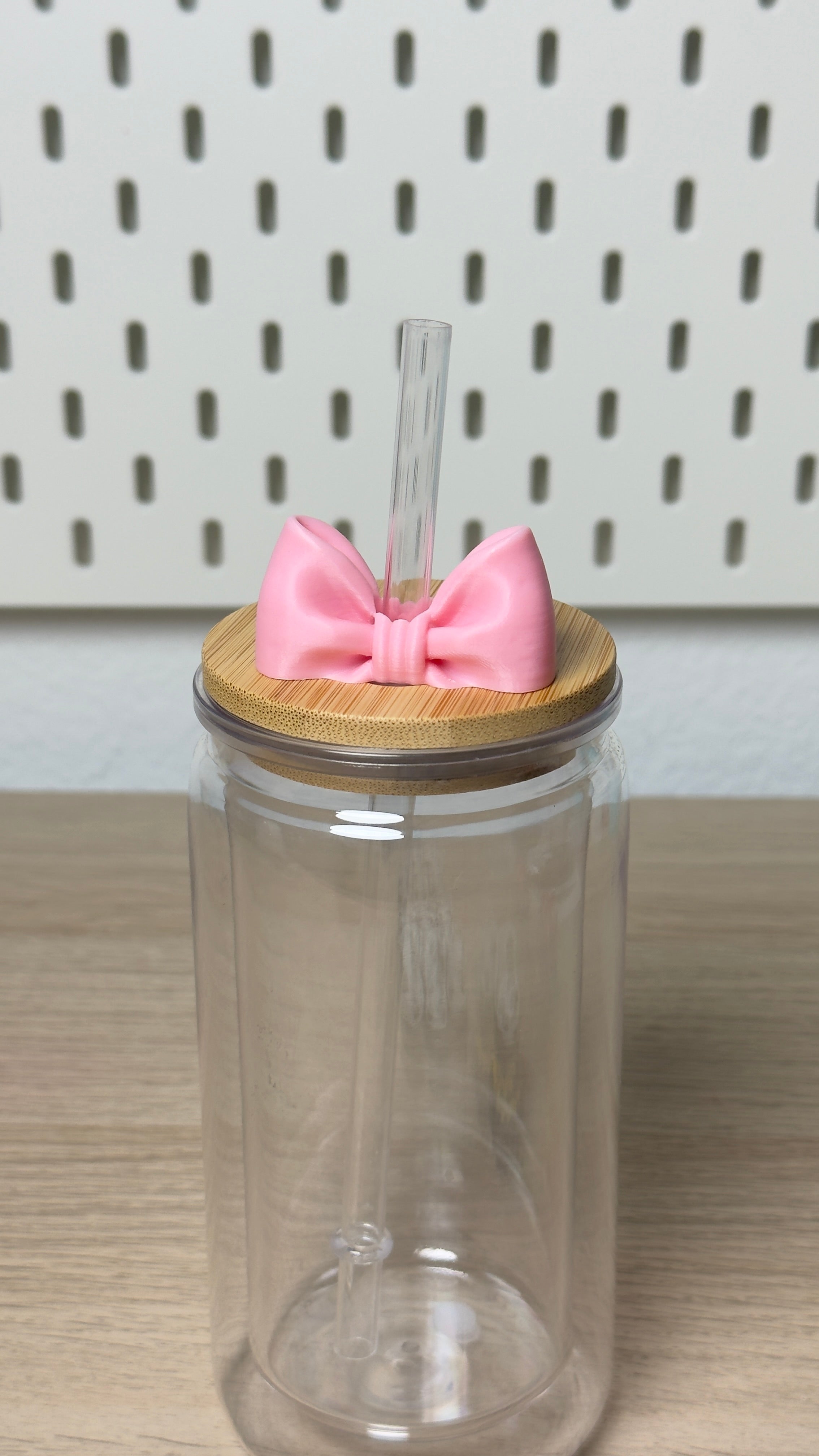 Bow Straw Topper