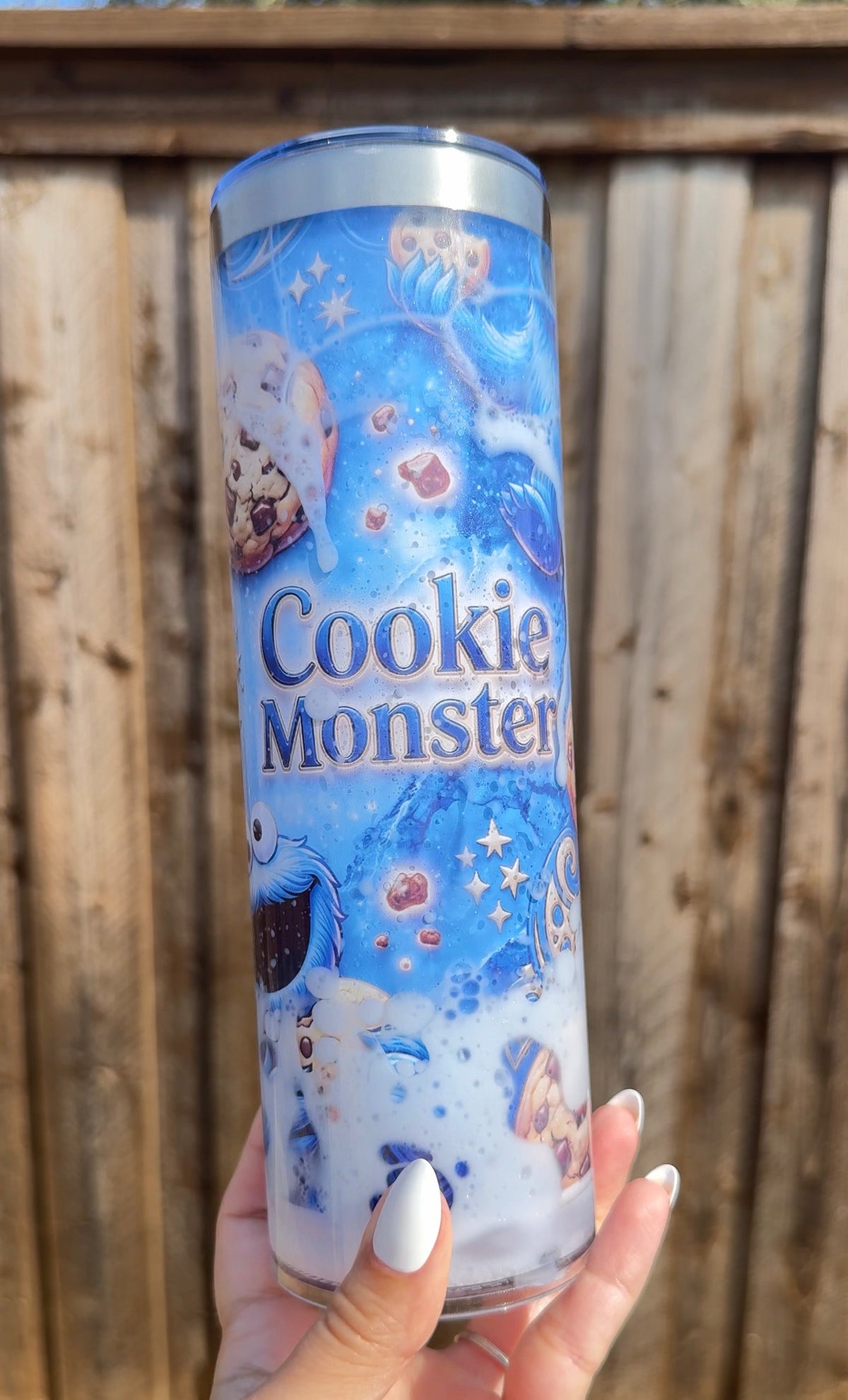 Cookie Lovers Stainless Steel Snowglobe Tumbler