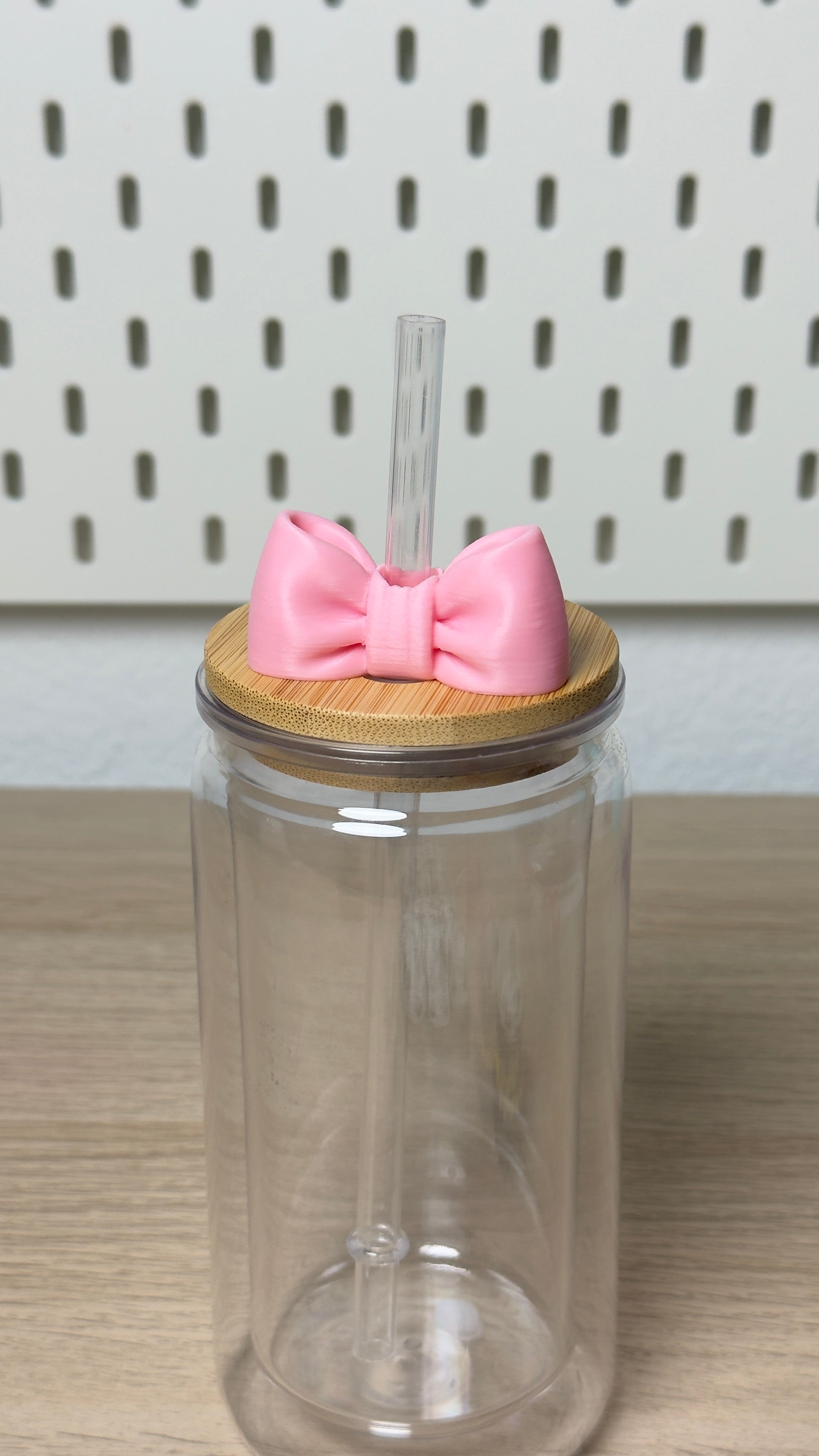 Bow Straw Topper