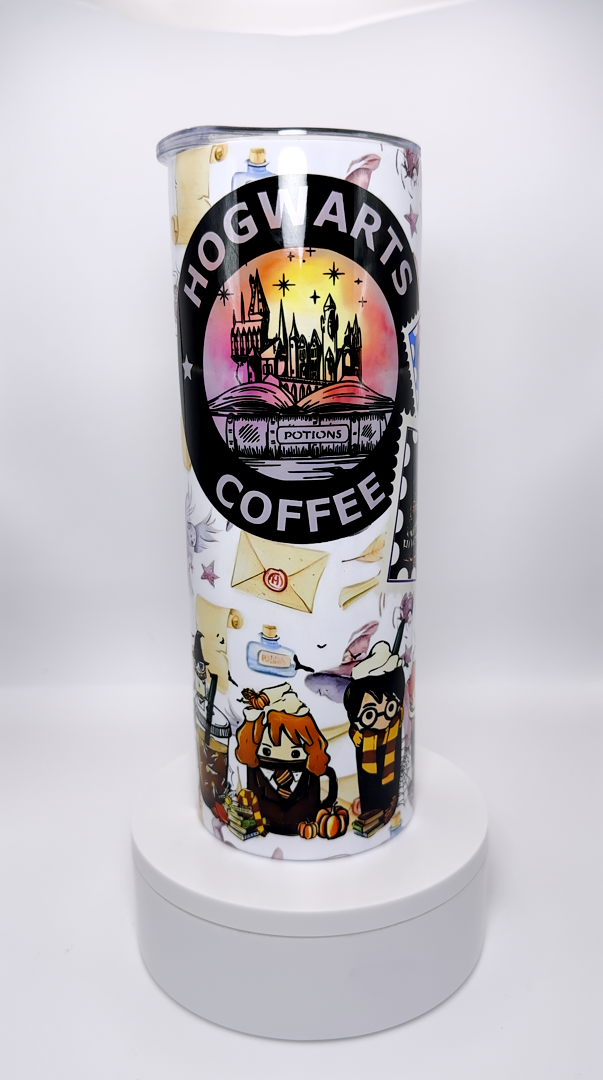 Hogwarts Coffee 20 oz Stainless Steel Tumbler