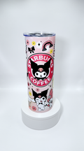 Anime Starbucks Kuromi 20 oz Stainless Steel Tumbler