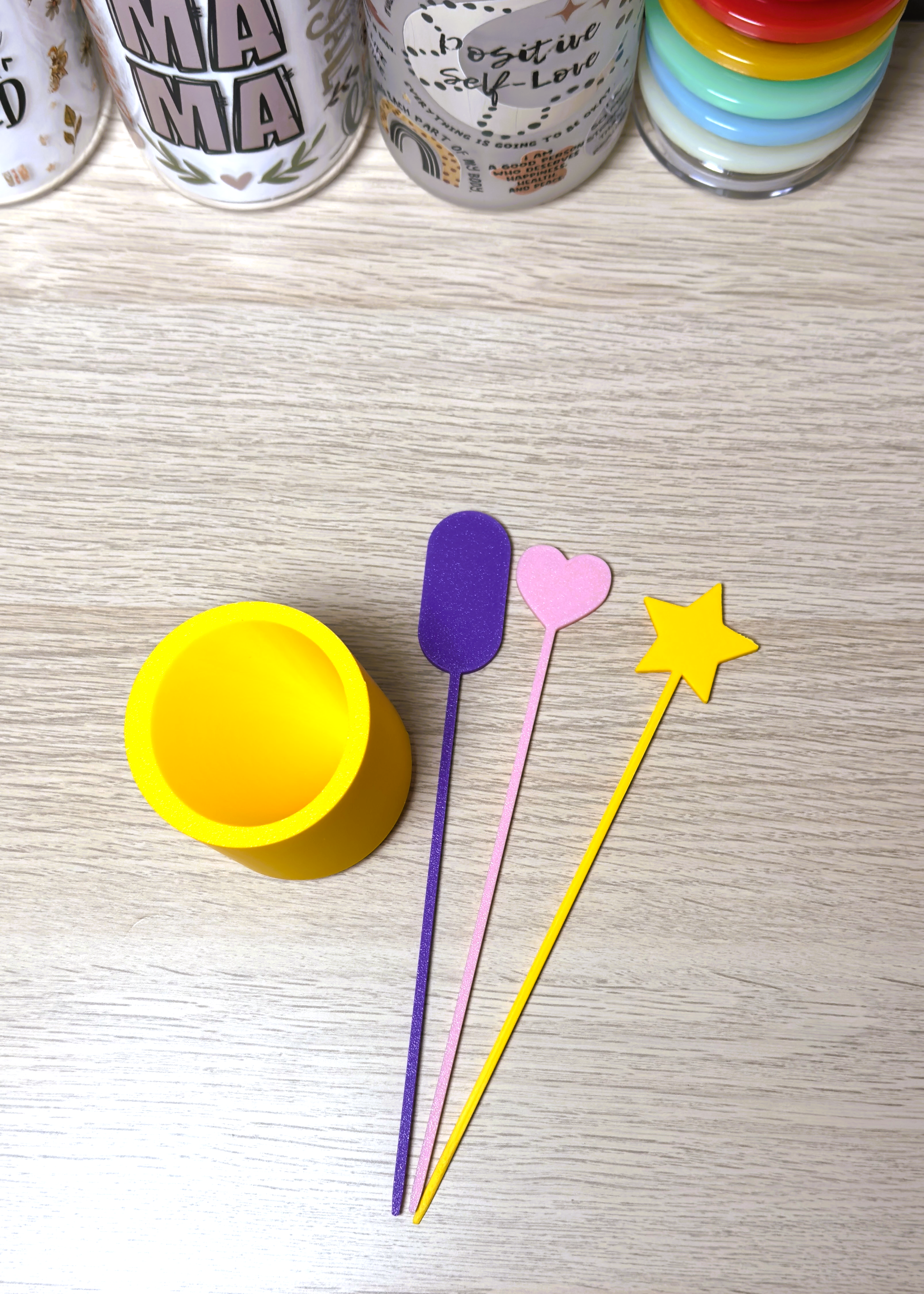 Glitter Funnel and Poke Tool