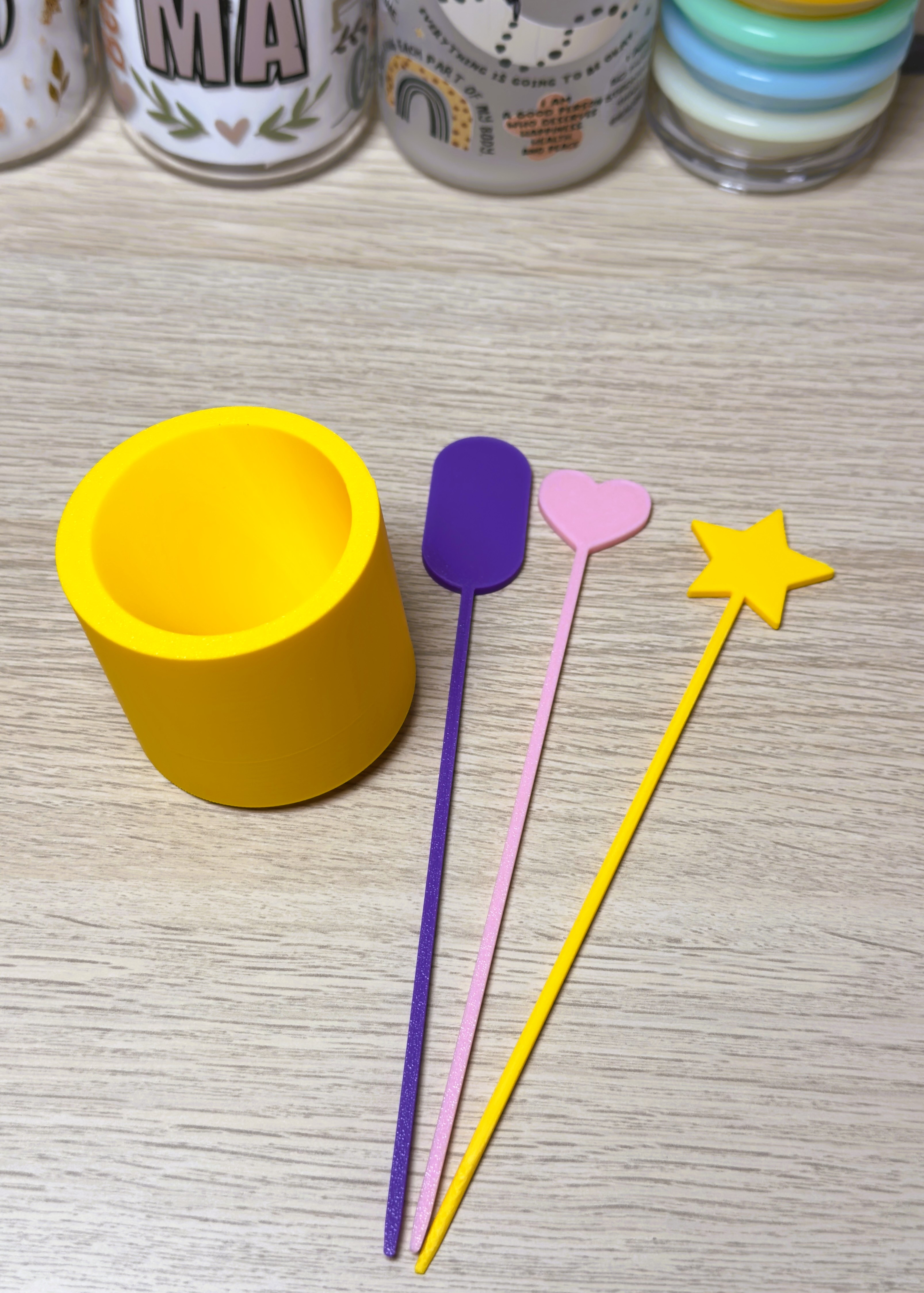 Glitter Funnel and Poke Tool