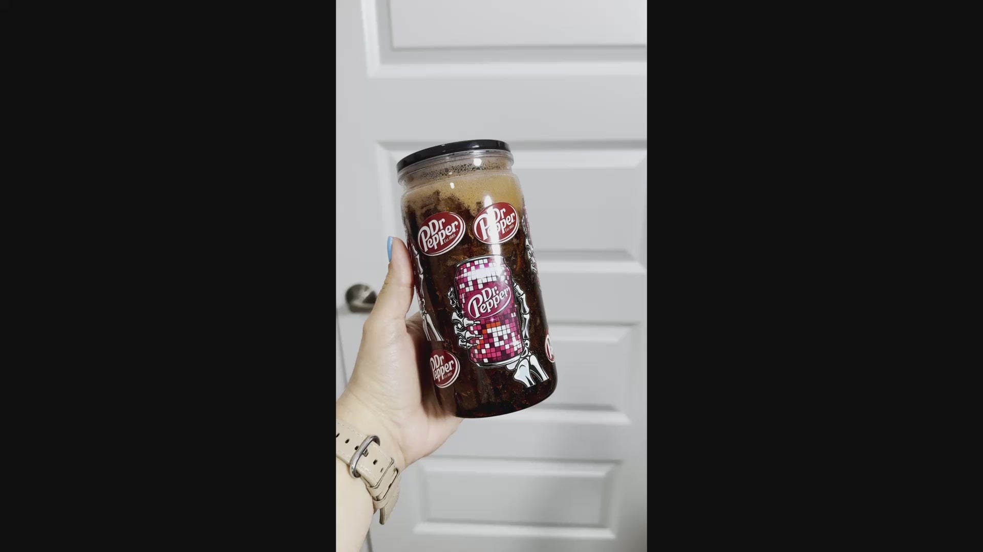 16 oz Dr. Pepper Snow Globe