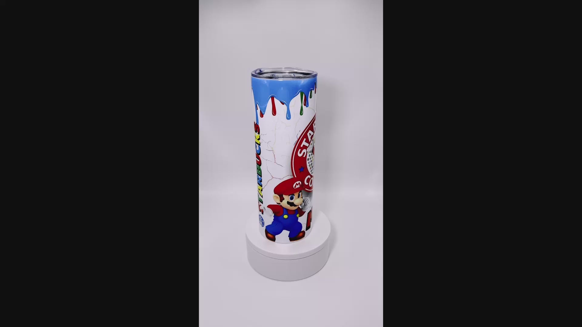 Starbucks Mario 20 oz Stainless Steel Tumbler